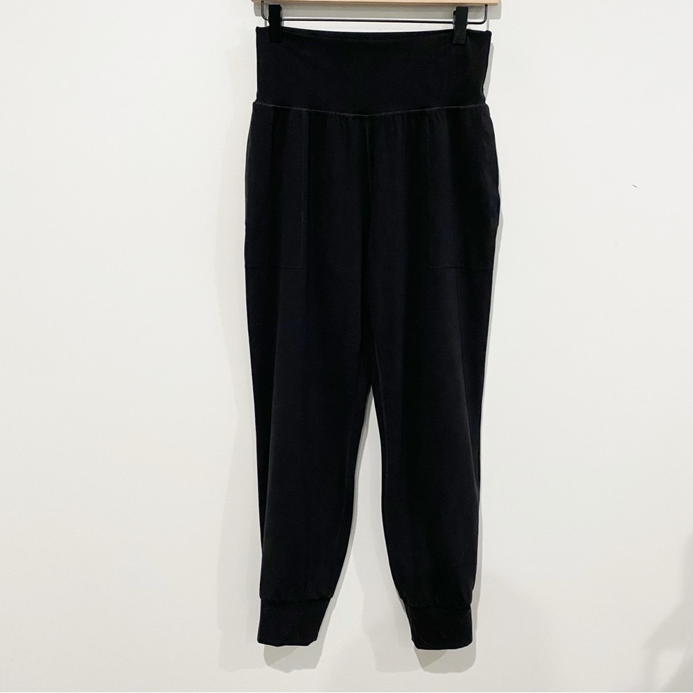 ATHLETA Salutation Jogger High Rise Powervita Black Athleisure Active Size Small - Picture 2 of 12
